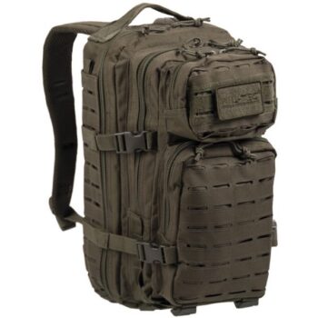 Rucksack US Assault Pack SM Laser Cut oliv