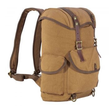 Pure Trash Rucksack Canvas braun