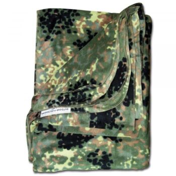 Fleece Decke Outdoor flecktarn