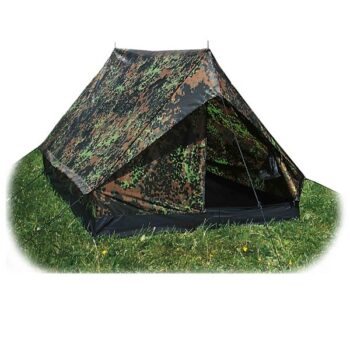 Zweimannzelt Mini Pack Standard flecktarn