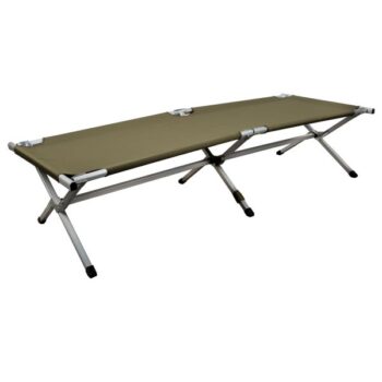 Feldbett US Typ Alu 190 x 65 cm reinforced oliv