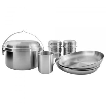 Tatonka Geschirr Picnic Set III stainless steel