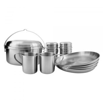 Tatonka Geschirr Picnic Set IV stainless steel