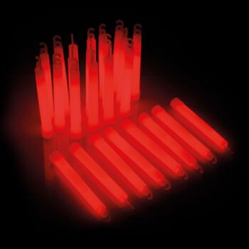 KNIXS Power-Knicklichter rot 25er Pack