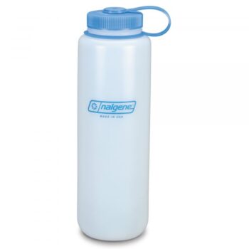 Nalgene Trinkflasche Weithals HDPE 1.5 L weiß