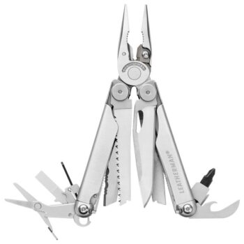 Leatherman Multitool Wave Plus silberfarben