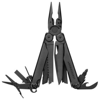 Leatherman Multitool Wave Plus schwarz