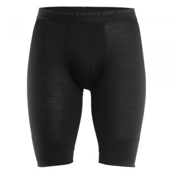 Aclima Unterhose LightWool Long Shorts jet black