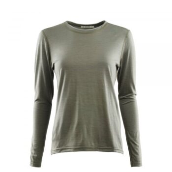 Aclima Longsleeve LightWool Undershirt ranger green Frauen