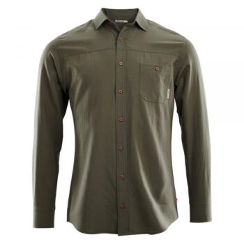 Aclima Hemd LeisureWool Woven Wool Shirt ranger green