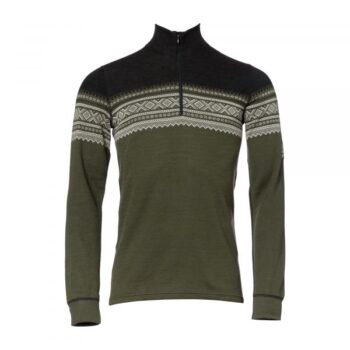 Aclima Pullover DesignWool Marius Mock Neck Zip nordmarka