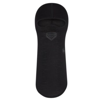 Buff Balaclava Merino Lightweight solid black