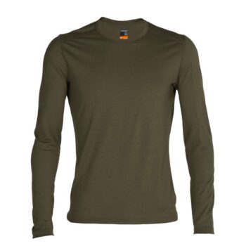 Icebreaker Langarmshirt Oasis Merino 200 Männer loden