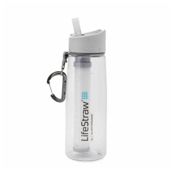 LifeStraw Wasserflasche Go mit Filter 2-Stage 0.65 L klar