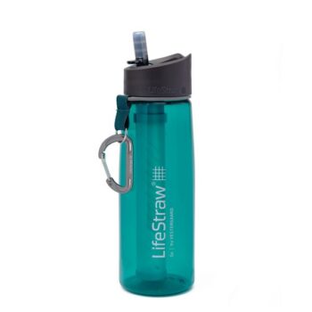 LifeStraw Wasserflasche Go mit Filter 2-Stage 0.65 L dark teal