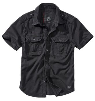 Brandit Shirt Vintage Shortsleeve schwarz