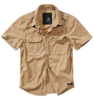 Brandit Shirt Vintage Shortsleeve camel