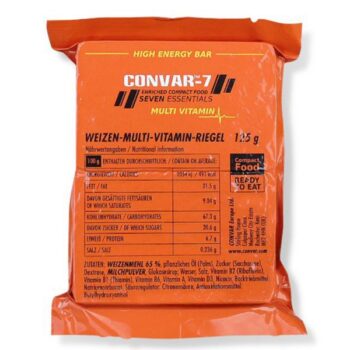 Convar-7 Riegel High Energy Bar Multi Vitamin 108 Stück