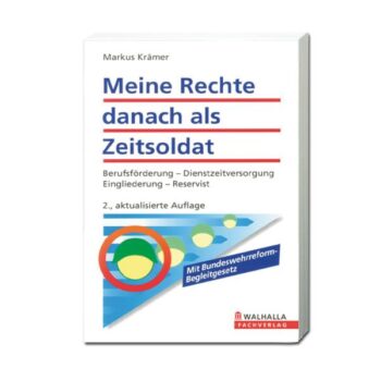 Buch Meine Rechte danach als Zeitsoldat 2. Auflage