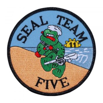 Abzeichen US Textil Seal Team Five