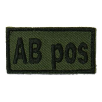 Abzeichen Bloodpatch AB pos oliv