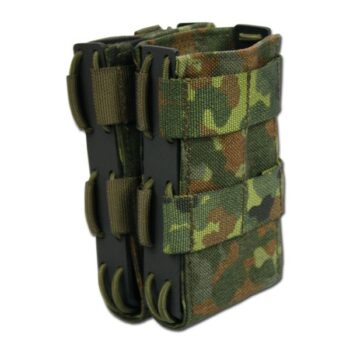 Doppelschnellziehtasche Zentauron M4 flecktarn