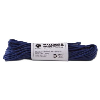 Rothco Fallschirmleine Nylon Type III 550 LB blau