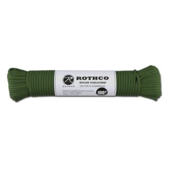 Rothco Fallschirmleine Nylon Type III 550 LB hunter grün