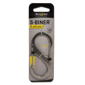 Nite Ize Karabiner S-Biner SlideLock Gr. 4 Edelstahl