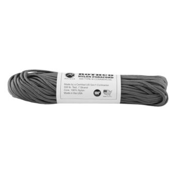 Rothco Fallschirmleine Nylon Type III 550 LB grau