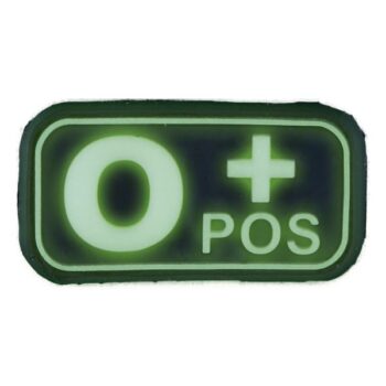 3D Blutgruppenpatch 0 Pos gitd