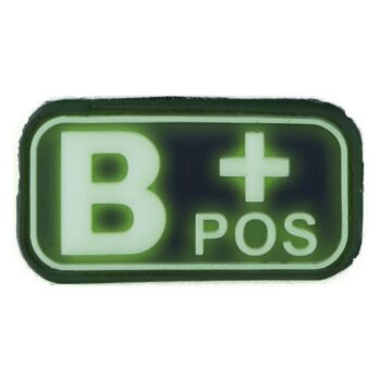 3D Blutgruppenpatch B Pos gitd