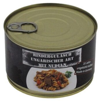 MFH Rindergulasch ungarisch mit Nudeln Vollkonserve 400 g