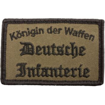 Café Viereck Patch Deutsche Infanterie