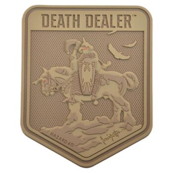 Hazard 4 Rubber Patch Death Dealer coyote