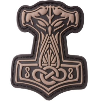 JTG 3D Patch Thors Hammer coyote brown