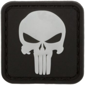 3D Patch Punisher Skull schwarz