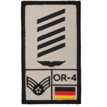 Café Viereck Rank Patch OSG Luftwaffe sand