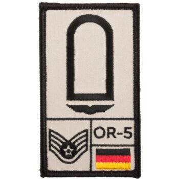 Café Viereck Rank Patch Stabsunteroffizier Luftwaffe sand