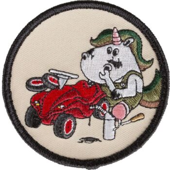 Café Viereck Patch Instandsetzung Einhorn