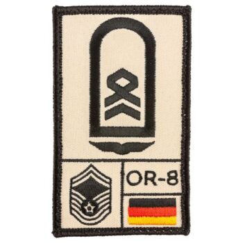 Café Viereck Rank Patch Stabsfeldwebel Luftwaffe sand