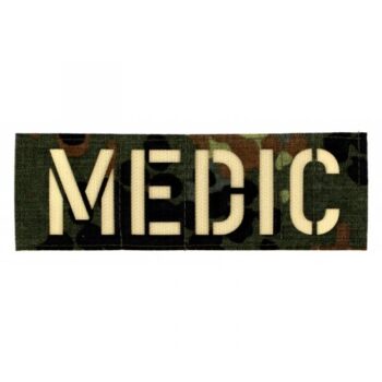 Zentauron Patch MEDIC flecktarn sand