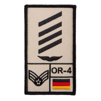 Café Viereck Rank Patch Stabsgefreiter Luftwaffe sand