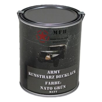 MFH Farbdose Army Lack 1 Liter matt Nato grün