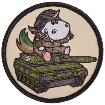 Café Viereck Patch Panzer Einhorn