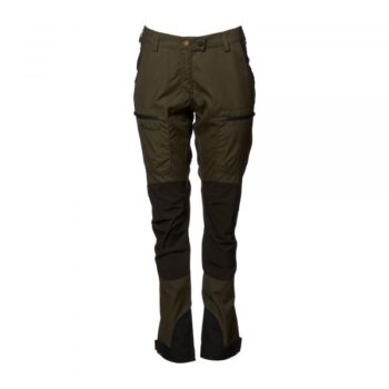 Pinewood Hose Caribou TC mossgreen schwarz Frauen