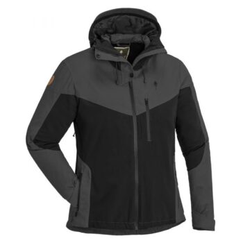 Pinewood Jacke Finnveden Hybrid Extrem schwarz anthrazit Frauen