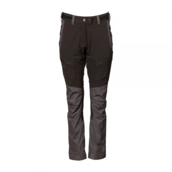 Pinewood Hose Finnveden Hybrid Extrem schwarz anthrazit Frauen