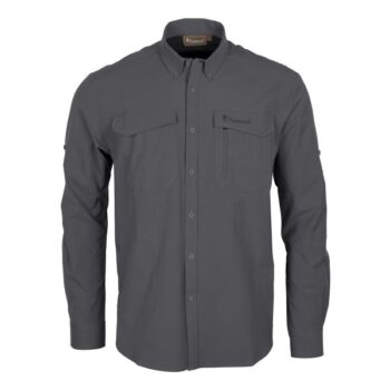 Pinewood Hemd Everyday Travel L/S ash grey