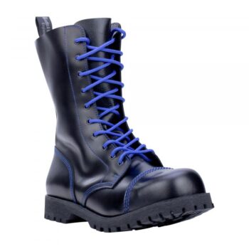 Boots & Braces Stiefel 10-Loch blau schwarz